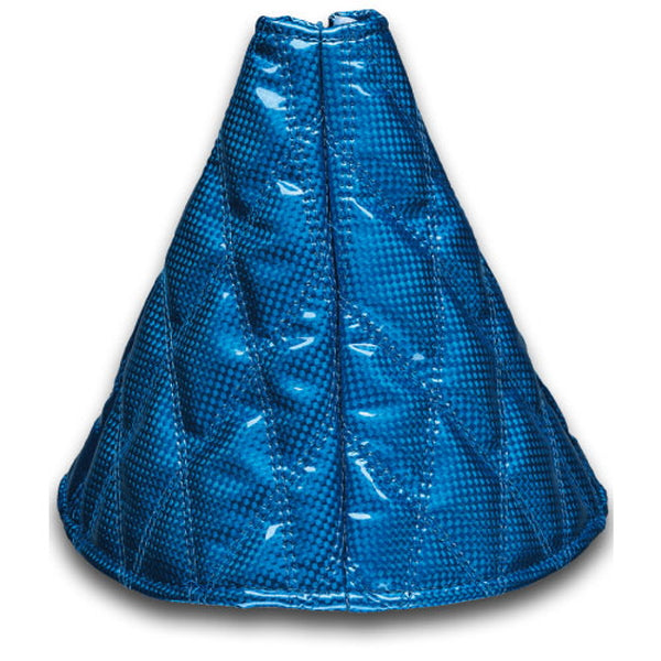 ジェットイノウエ モコモコシフトブーツカバー ダブルステッチ カーボンブルー 508105