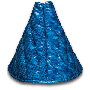 ジェットイノウエ モコモコシフトブーツカバー ダブルステッチ カーボンブルー 508105