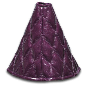 ジェットイノウエ モコモコシフトブーツカバー ダブルステッチ ギャラクシーパープル 508109