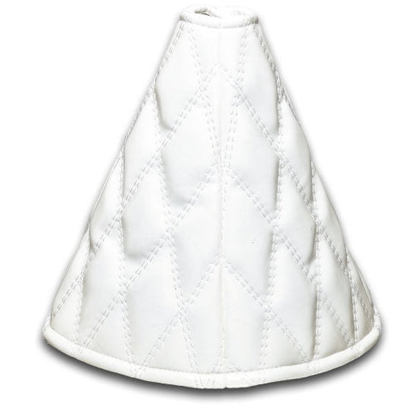 ジェットイノウエ モコモコシフトブーツカバー ダブルステッチ ロイヤルホワイト 508111