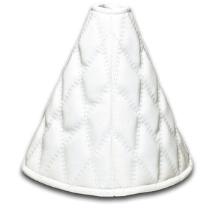 ジェットイノウエ モコモコシフトブーツカバー ダブルステッチ ロイヤルホワイト 508111