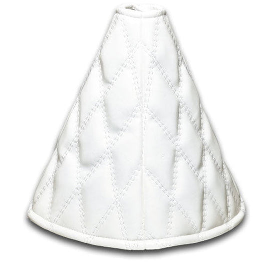 ジェットイノウエ モコモコシフトブーツカバー ダブルステッチ ロイヤルホワイト 508111