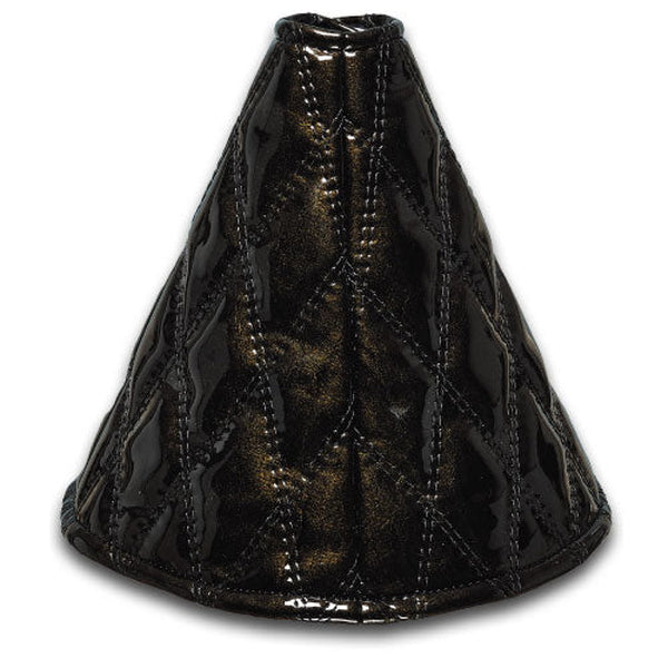 ジェットイノウエ モコモコシフトブーツカバー ダブルステッチ ロイヤルブラック 508112