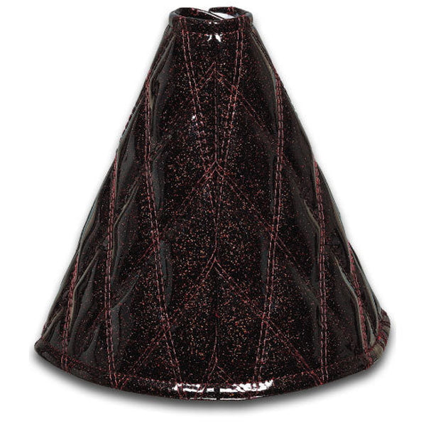 ジェットイノウエ モコモコシフトブーツカバー ダブルステッチ ワインレッドメタリック 508113