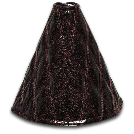 ジェットイノウエ モコモコシフトブーツカバー ダブルステッチ ワインレッドメタリック 508113