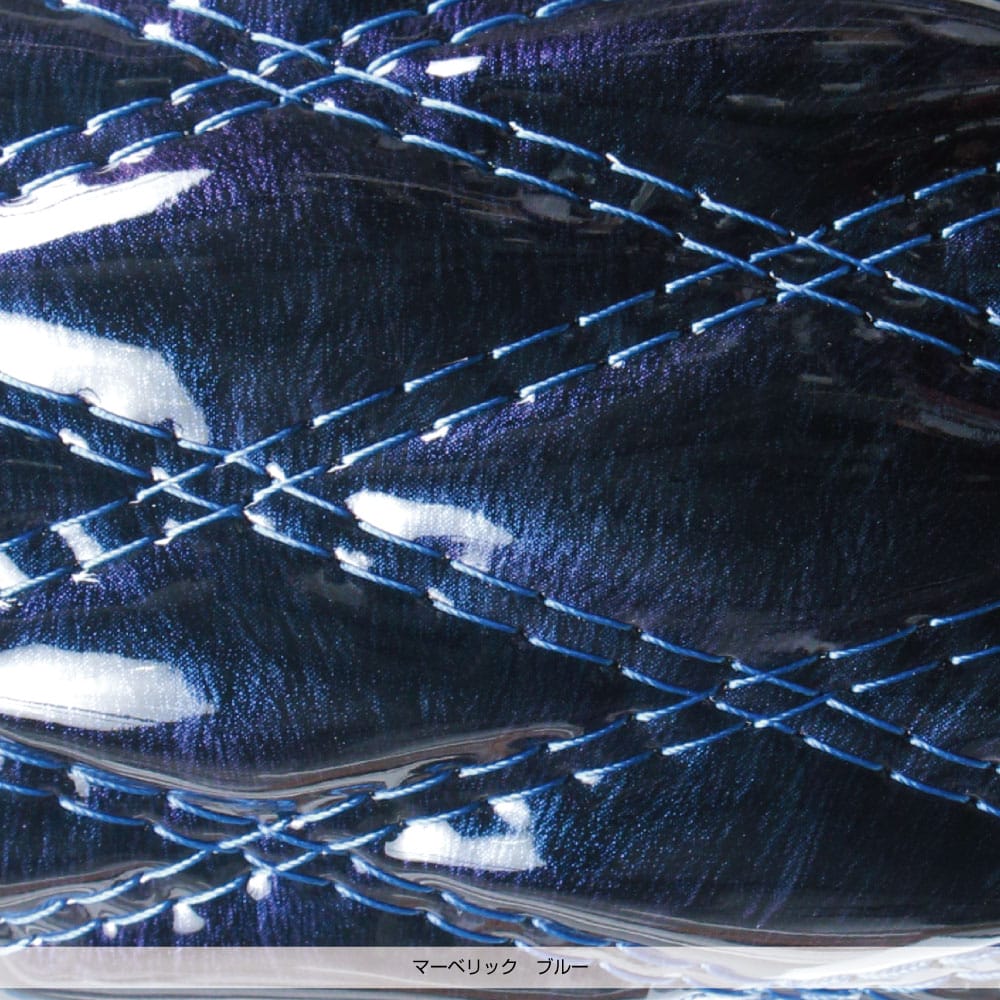 ジェットイノウエ モコモコシフトブーツカバー ダブルステッチ マーベリック ブルー 508134