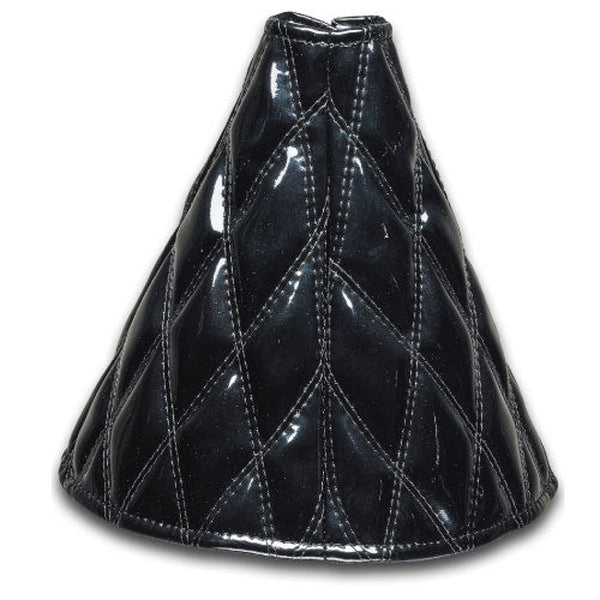 ジェットイノウエ モコモコシフトブーツカバー ダブルステッチ ブラック 508402