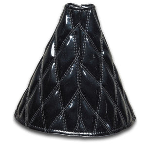 ジェットイノウエ モコモコシフトブーツカバー ダブルステッチ ブラック 508402