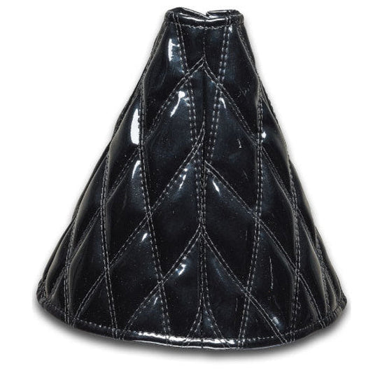 ジェットイノウエ モコモコシフトブーツカバー ダブルステッチ ブラック 508402