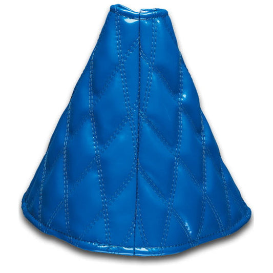 ジェットイノウエ モコモコシフトブーツカバー ダブルステッチ ブルー 508404