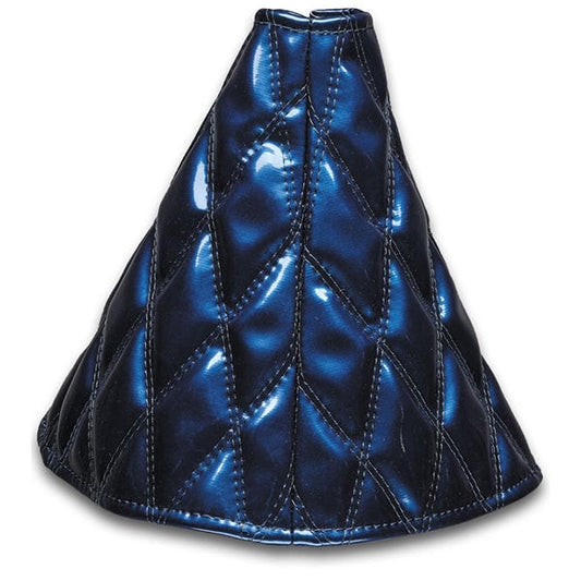 ジェットイノウエ モコモコシフトブーツカバー ダブルステッチ ネイビーブルー 508408