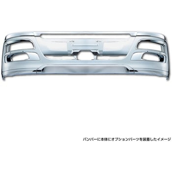 ジェットイノウエ NEWスーパーグレートバンパー アッパーカバー RH スーパーキャブ用 510635