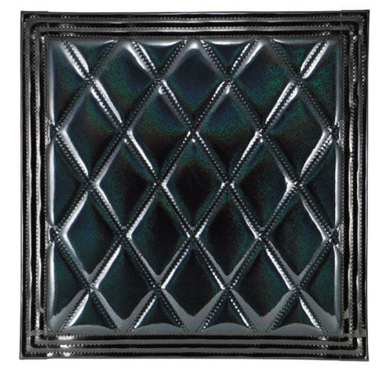 ジェットイノウエ ウレタン入り泥除け［綺羅］Wステッチ 750×600 ブラック/ブラック 縦750×横600mm 523925