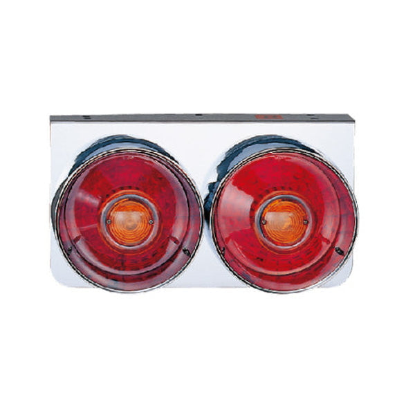 ジェットイノウエ 丸型２連テールランプ大型 525309