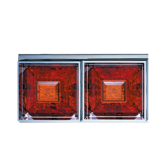 ジェットイノウエ 角型２連フラッシュテールランプ大型 525711