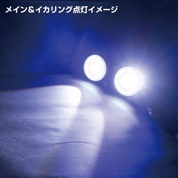 ジェットイノウエ COBフォグランプ ホワイト（ブルーリング付） 526004