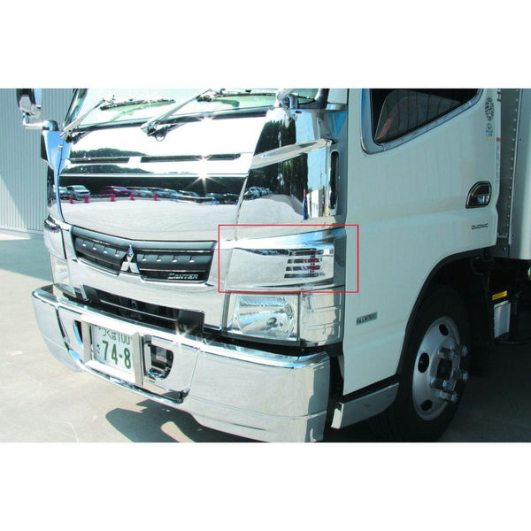 ジェットイノウエ フロントウインカーカバー ブルーテックキャンター用 526514