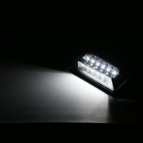 ジェットイノウエ LEDデュアル路肩灯 クロームメッキ 12V/24V共用 527884