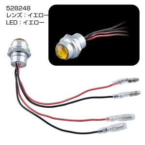 ジェットイノウエ LEDハイパワーパイロットランプ LD-03 イエロー 528248