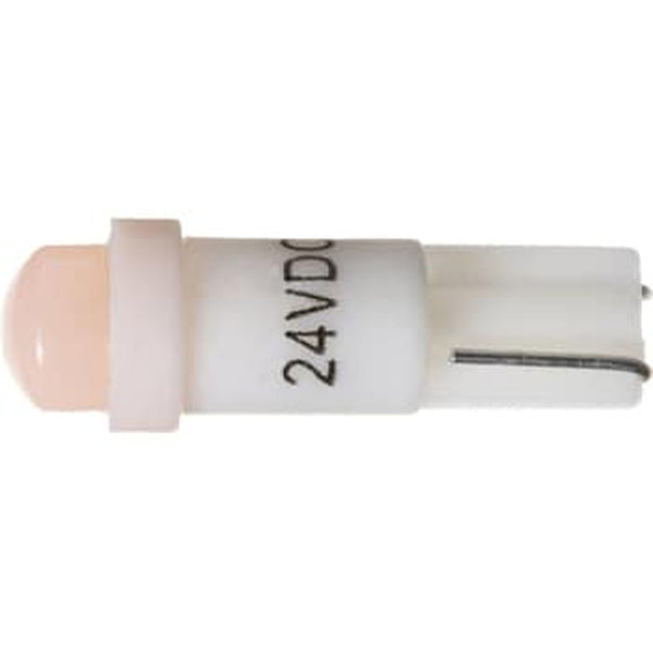 ジェットイノウエ 高輝度LEDウェッジ球 T5サイズ 24V ピンク 528425