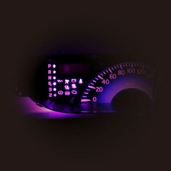 ジェットイノウエ 高輝度LEDウェッジ球 T5サイズ 24V ピンク 528425