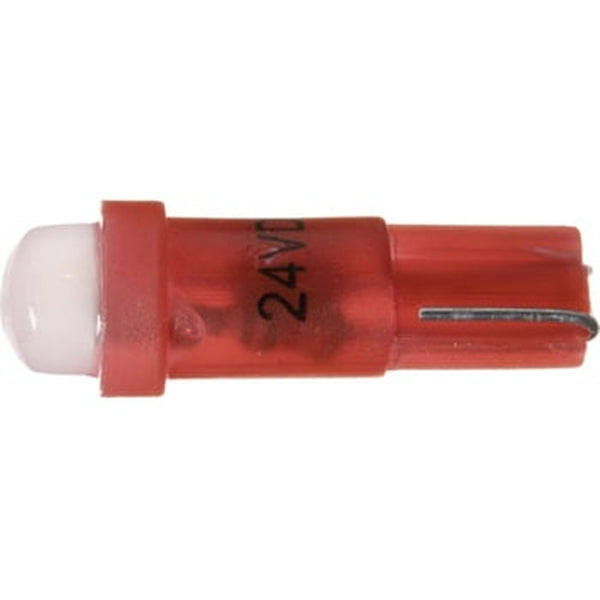 ジェットイノウエ 高輝度LEDウェッジ球 T5サイズ 24V レッド 528426