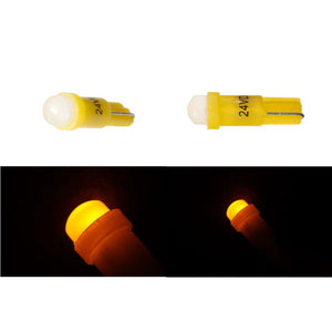 ジェットイノウエ 高輝度LEDウェッジ球 T5サイズ 24V アンバー 528428