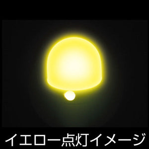 ジェットイノウエ LC-05 BA9Sタイプ 3Dバルブ イエロー 528722