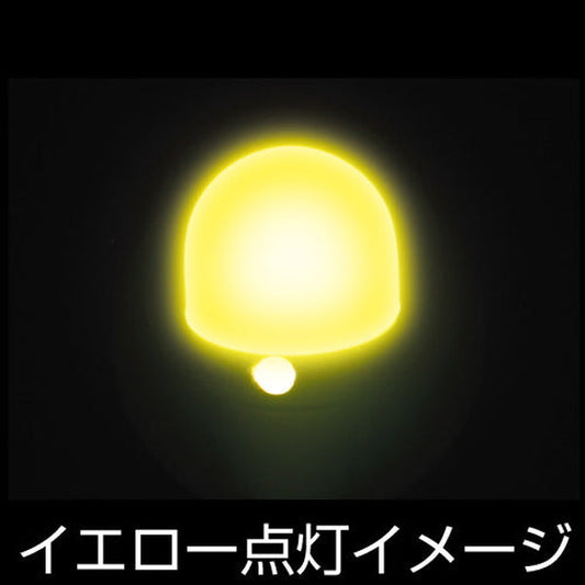 ジェットイノウエ LC-05 BA9Sタイプ 3Dバルブ イエロー 528722