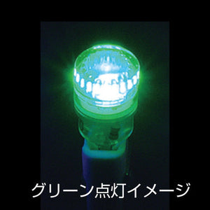 ジェットイノウエ A-05 LED T10ウェッジバルブ グリーン 529013