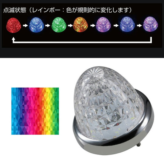 ジェットイノウエ LED スターライトバスマーカーランプ 零（ZERO）レインボー 532610