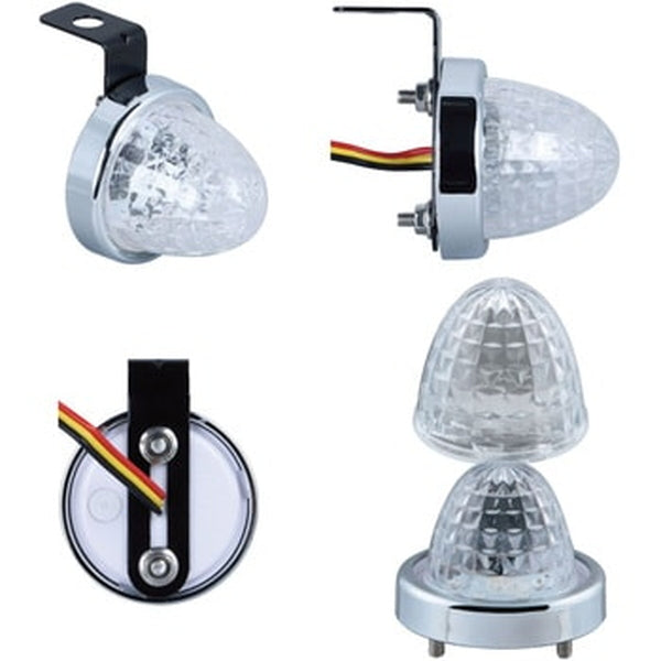 ジェットイノウエ LED ミニサイドマーカーランプ 零（ZERO）クリアレンズ ピンク 532745