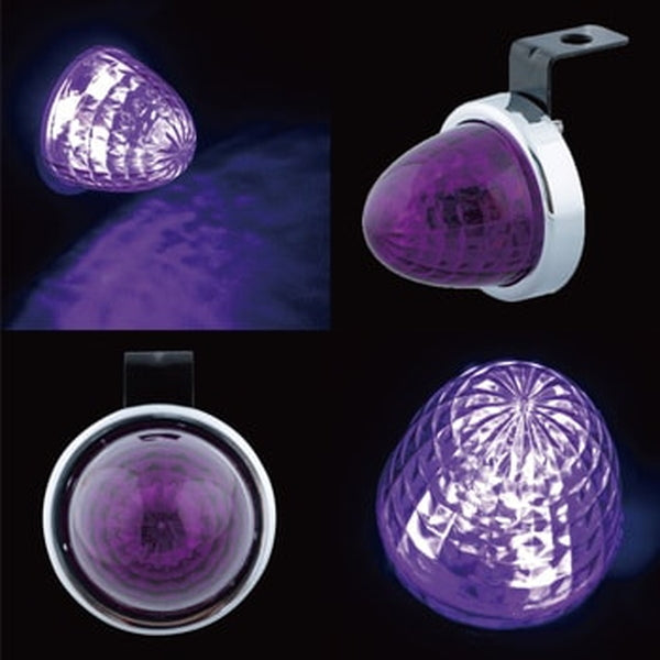 ジェットイノウエ LED ミニサイドカラーマーカーランプ 零（ZERO）カラーレンズ 紫（ムラサキ） 532756