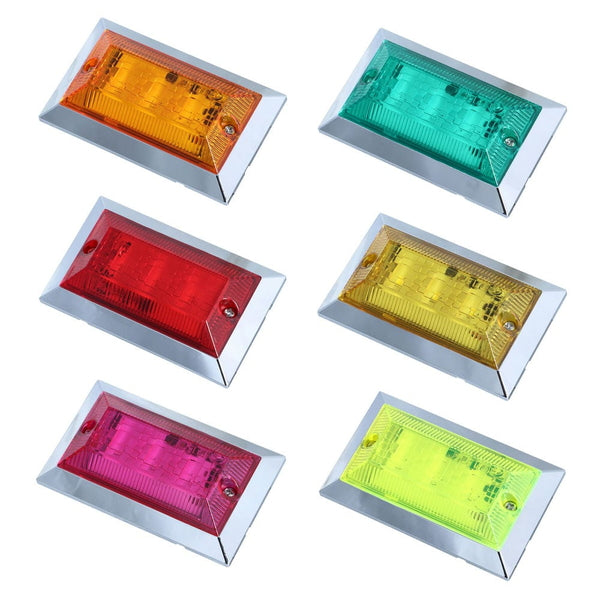 ジェットイノウエ ハイパワーフラットマーカーランプNEO カラーレンズ グリーン 534513