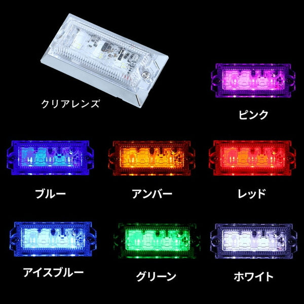 ジェットイノウエ ハイパワーミニフラットマーカーランプNEO ブルー 534541