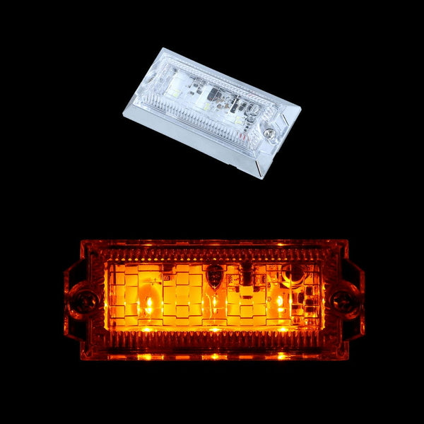 ジェットイノウエ ハイパワーミニフラットマーカーランプNEO アンバー 534542