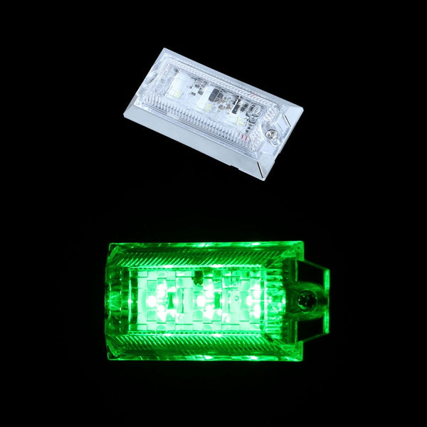 ジェットイノウエ ハイパワーミニフラットマーカーランプNEO グリーン 534543