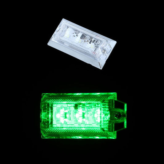 ジェットイノウエ ハイパワーミニフラットマーカーランプNEO グリーン 534543