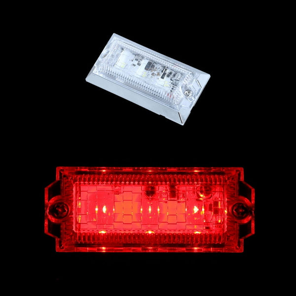 ジェットイノウエ ハイパワーミニフラットマーカーランプNEO レッド 534546