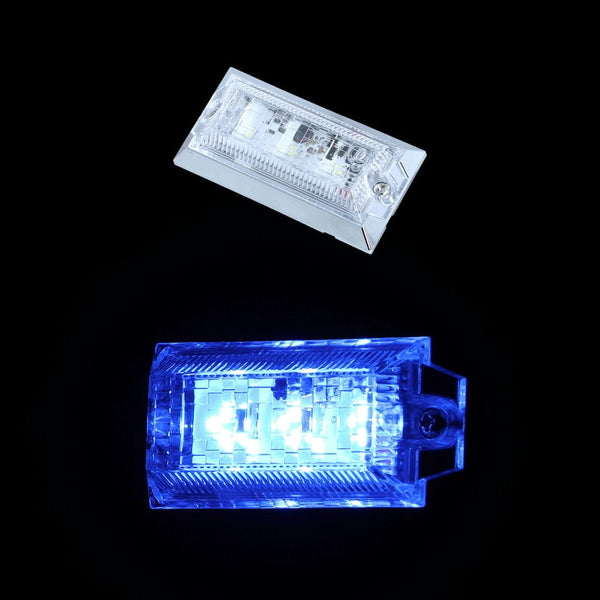 ジェットイノウエ ハイパワーミニフラットマーカーランプNEO アイスブルー 534547