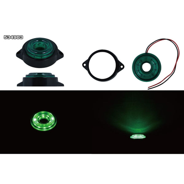 ジェットイノウエ LED サイドマーカー丸型 24V車用 ランプ 丸型 534903