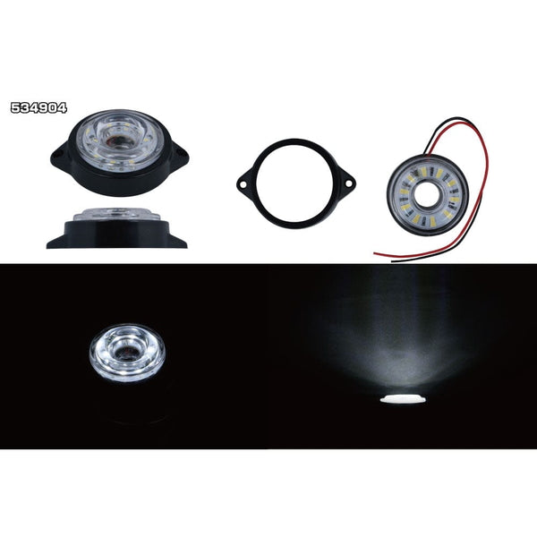 ジェットイノウエ LED サイドマーカー丸型 24V車用 ランプ 丸型 534904