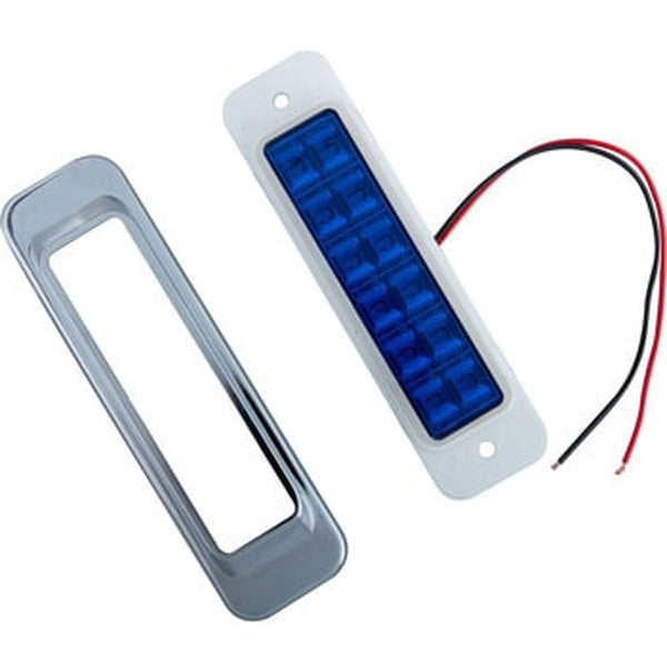 ジェットイノウエ LED サイドマーカー角型 24V車用 ブルー 534911