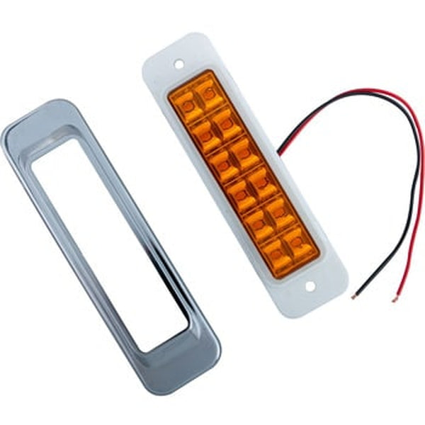 ジェットイノウエ LED サイドマーカー角型 24V車用 アンバー 534912