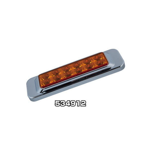 ジェットイノウエ LED サイドマーカー角型 24V車用 アンバー 534912