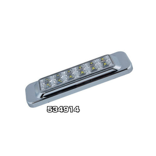 ジェットイノウエ LED サイドマーカー角型 24V車用 ホワイト 534914