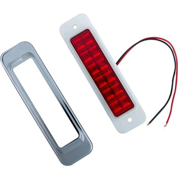 ジェットイノウエ LED サイドマーカー角型 24V車用 レッド 534916