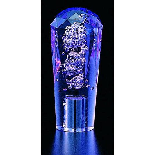 ジェットイノウエ ダイヤモンドカット泡シフトノブ パープル 115mm 560651