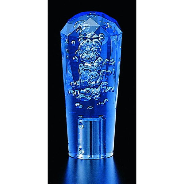 ジェットイノウエ ダイヤモンドカット泡シフトノブ ブルー 115mm 560659