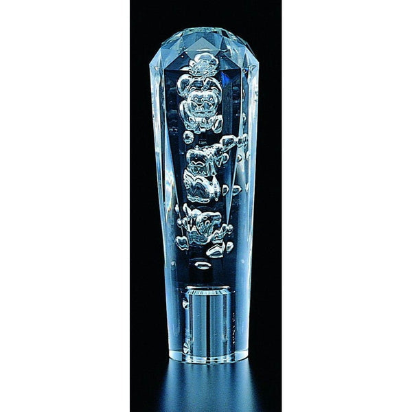 ジェットイノウエ ダイヤモンドカット泡シフトノブ クリアー 150mm 560681